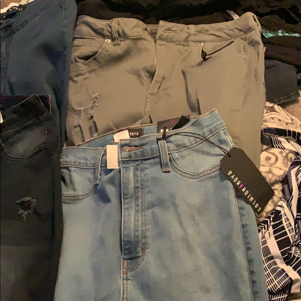 Fashion Nova Jeans Bulk 7 pairs